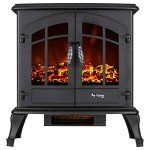 e-Flame USA Jasper Electric Fireplace Stove Heater