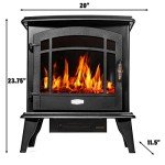 Barton 1500W Infrared Electric Fireplace Stove
