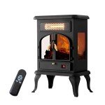 Selectric 22.4" Electric Fireplace Heater with Remote