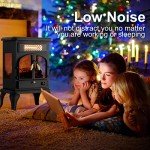 Selectric 22.4" Electric Fireplace Heater with Remote