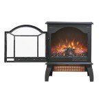 Portable Electric Fireplace with 3D Flame Effects