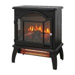 Portable Electric Fireplace with 3D Flame Effects