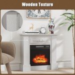 TRONLEE 32" Fireplace Mantel with Electric Fireplace