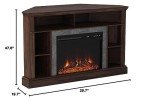 Ameriwood Home Overland Electric Fireplace TV Stand