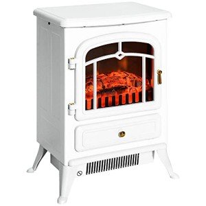 HOMCOM 22" Freestanding Electric Fireplace Heater