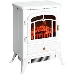 HOMCOM 22" Freestanding Electric Fireplace Heater