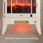 TURBRO Suburbs 25" WiFi Electric Fireplace Heater