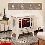 TURBRO Suburbs 25" WiFi Electric Fireplace Heater
