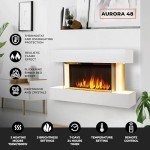 FireBlaze Aurora 48" 3-Sided Electric Fireplace