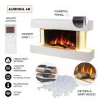 FireBlaze Aurora 48" 3-Sided Electric Fireplace