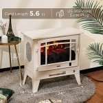TURBRO Suburbs 25" WiFi Electric Fireplace Heater