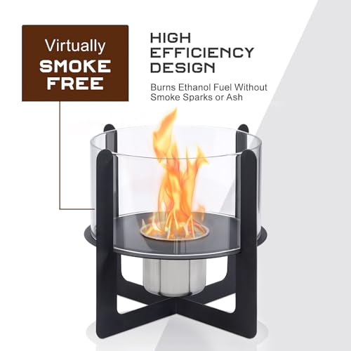 Portable Tabletop Fire Pit for Indoor and Outdoor