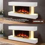 FireBlaze Aurora 48" 3-Sided Electric Fireplace