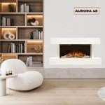 FireBlaze Aurora 48" 3-Sided Electric Fireplace