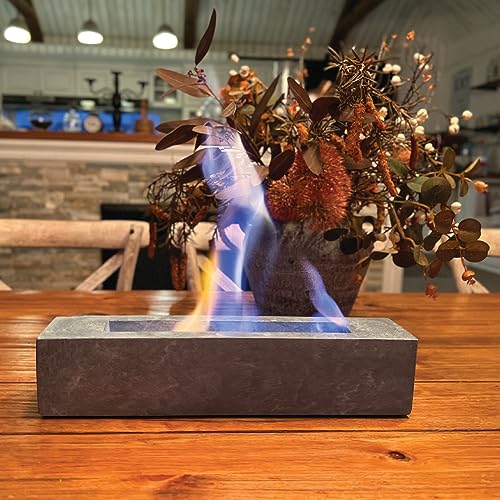 Portable Rectangle Tabletop Bioethanol Fire Pit