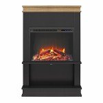 Ameriwood Mateo 30" Electric Fireplace with Mantel