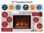 Ameriwood Mateo 30" Electric Fireplace with Mantel