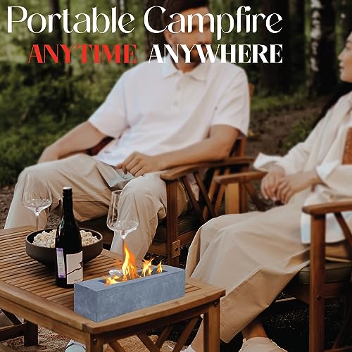Portable Rectangle Tabletop Bioethanol Fire Pit