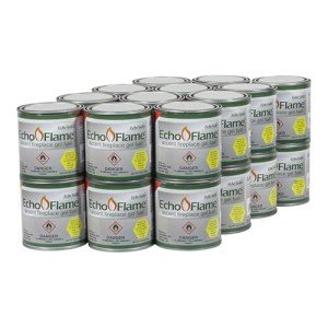 EchoFlame Gel Fuel for Outdoor Fireplaces