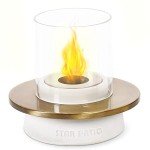 Stylish Tabletop Fire Pit for Indoor & Outdoor
