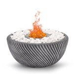 Roundfire Large Tabletop Ethanol Fire Bowl