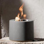 Tabletop Fire Pit Bowl for Indoor and Outdoor Use