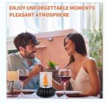 Portable Mini Tabletop Fire Pit for Indoor/Outdoor Use