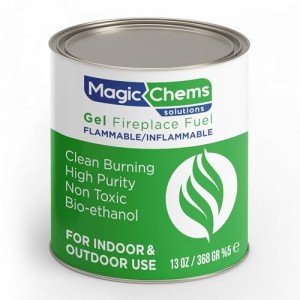 Gel Fuel Cans for Indoor Outdoor Fireplaces