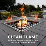 Gel Fuel Cans for Indoor Outdoor Fireplaces