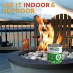 Gel Fuel Cans for Indoor Outdoor Fireplaces