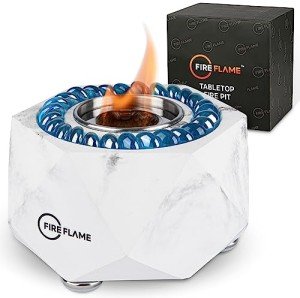 Portable Tabletop Fire Pit Bowl for Indoor/Outdoor