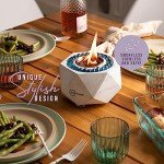 Portable Tabletop Fire Pit Bowl for Indoor/Outdoor