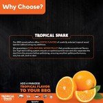 Tropical Spark Wood Pellets for BBQ and Grilling