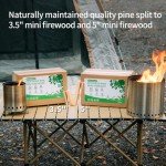 Mini Kiln-Dried Pine Firewood for Solo Stove