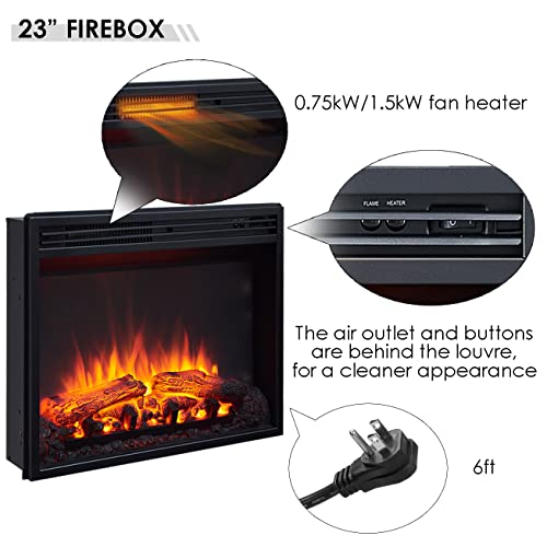 LegendFlame Sheraton 48" Electric Fireplace Suite