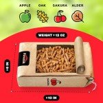 Wood Smoking Pellets - Cherry, Apple, Oak, Alder