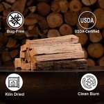 Kiln-Dried Oak Pizza Oven Cooking Logs - 12 lbs