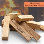 Kiln-Dried Oak Logs for Pizza Ovens
