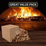 Kiln-Dried Oak Pizza Oven Cooking Logs - 12 lbs