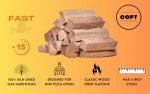 Kiln Dried Oak Cooking Wood for Pizza Ovens