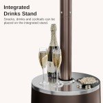 50,000 BTU Outdoor Patio Heater with Safety Features