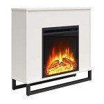 Ameriwood 32" Electric Fireplace with Mantel - White