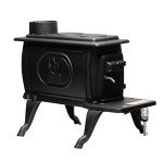 US Stove 900 Sq. Ft. Cast Iron Wood Stove
