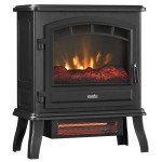 Duraflame® Black Infrared Quartz Electric Stove Heater