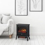 Duraflame® Black Infrared Quartz Electric Stove Heater