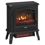 Duraflame® Black Infrared Quartz Electric Stove Heater