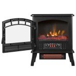 Duraflame® Black Infrared Quartz Electric Stove Heater