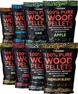 Kona Wood Pellets Variety Pack for Smokers & Grills