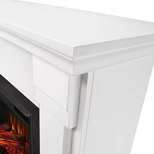 Real Flame Silverton 48” Electric Fireplace & Mantel