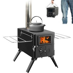 Portable Wood Burning Stove for Camping & Cooking